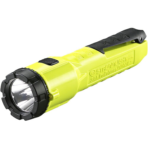 Streamlight　防爆型ハンドライト　デュアリー３ＡＡ　米国防爆　イエロー　【品番：098Y】