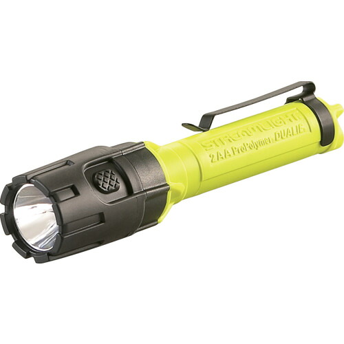 Streamlight 防爆型ハンドライト デュアリー2AA 米国防爆 イエロー 【品番:110Y】|住設プロ 店