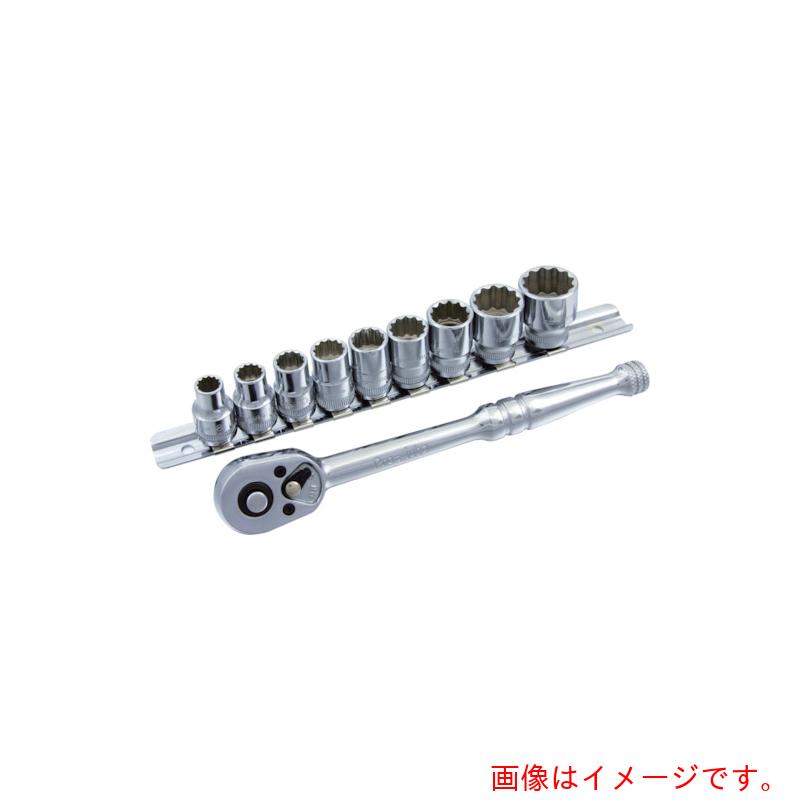 スエカゲツール ソケット＆ラチェットハンドル 【品番：101-33M】 DIY・工具-締付工具