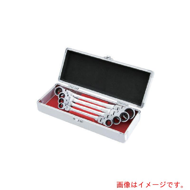 スエカゲツール ダブルフレックスロックギアレンチ４本組セットＢ 【品番：DFL-4SB】