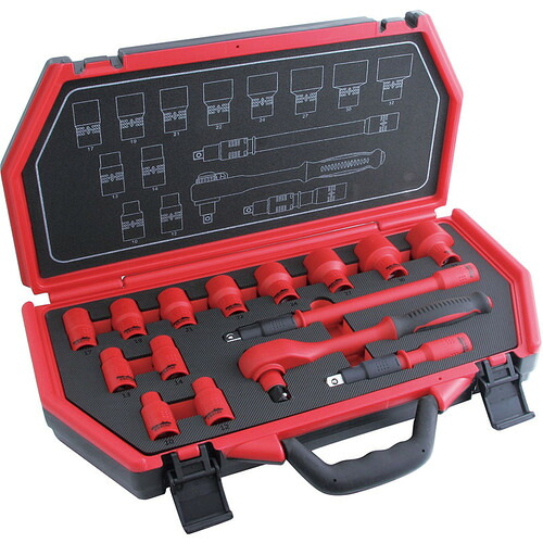 スエカゲツール Ｐｒｏ－Ａｕｔｏ １／２”ＤＲ．１５ＰＣＳ 不成立物の具書き割り 【品番：P-E415A】
