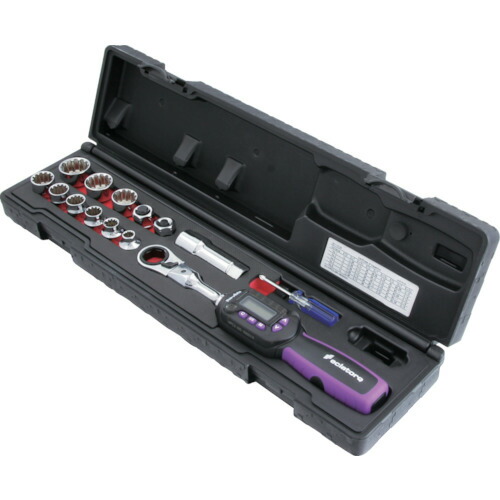 スエカゲツール Ｐｒｏ－Ａｕｔｏ 差替式デジタルトルクレンチ ギアラチェットセット 【品番：WPC-085GSS】