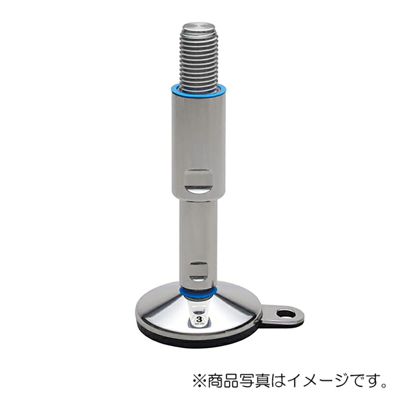 スガツネ工業　ステンレス ハイジェニックアジャスター HGA-3A型 アンカー固定用　【品番：HGA-3A100-20210AN】｜住設プロ　店