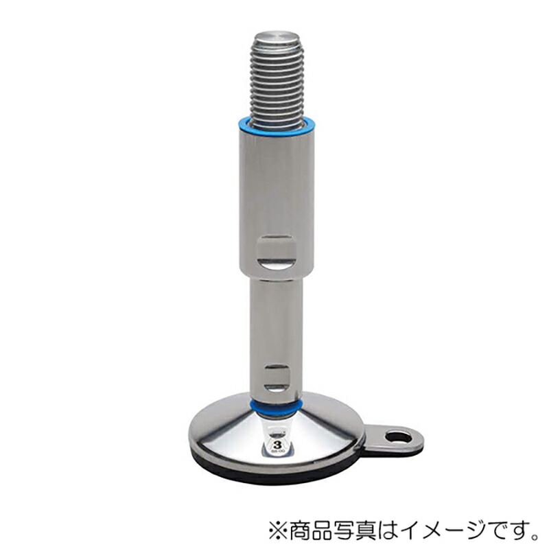 スガツネ工業　ステンレス ハイジェニックアジャスター HGA-3A型 アンカー固定用　【品番：HGA-3A100-24150AN】
