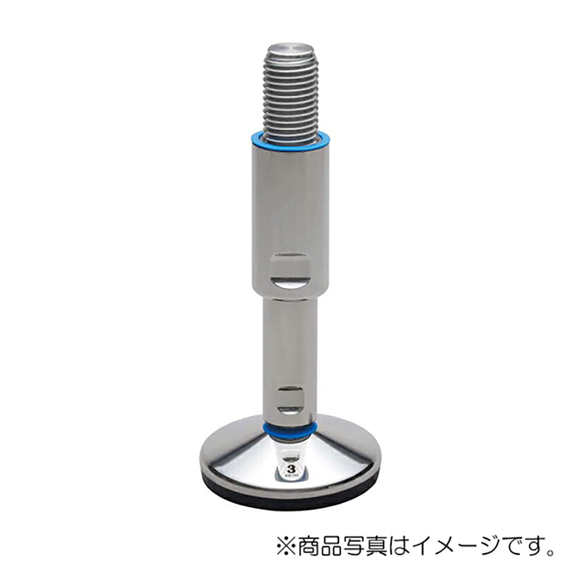 スガツネ工業　ステンレス ハイジェニックアジャスター HGA-3A型　【品番：HGA-3A100-24150KF】