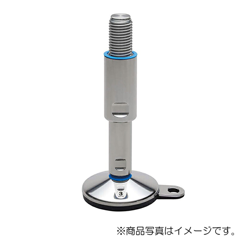 スガツネ工業　ステンレス ハイジェニックアジャスター HGA-3A型 アンカー固定用　【品番：HGA-3A60-20210AN】