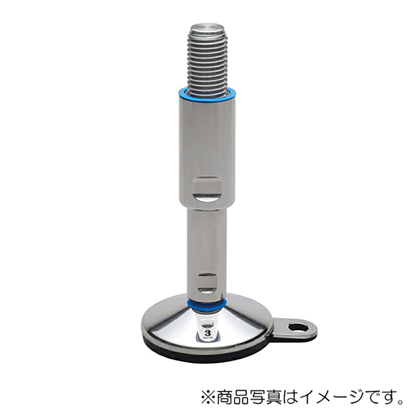 スガツネ工業　ステンレス ハイジェニックアジャスター HGA-3A型 アンカー固定用　【品番：HGA-3A80-16150AN】