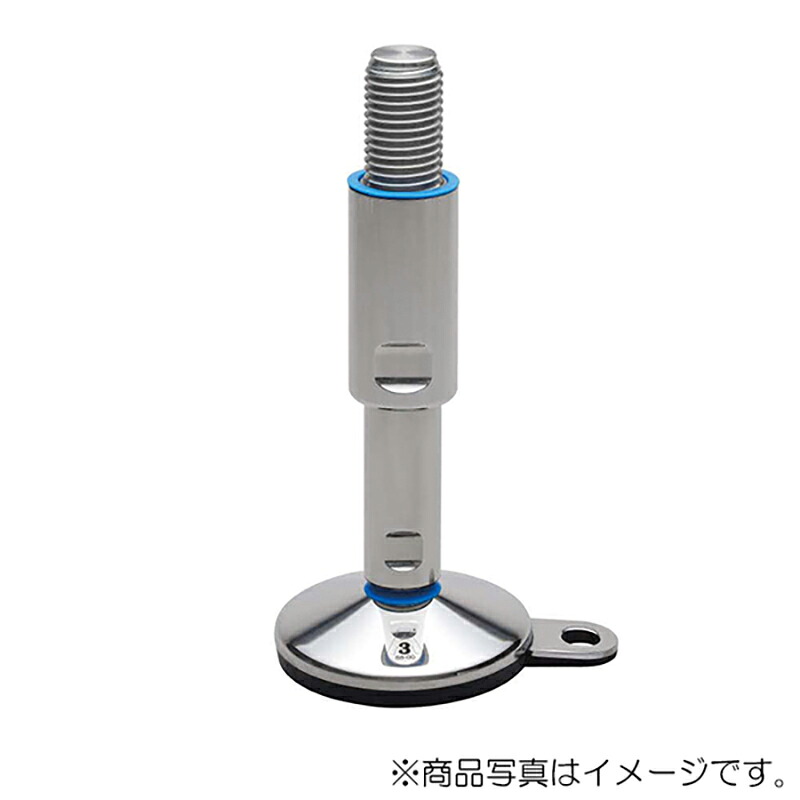スガツネ工業　ステンレス ハイジェニックアジャスター HGA-3A型 アンカー固定用　【品番：HGA-3A80-24210AN】