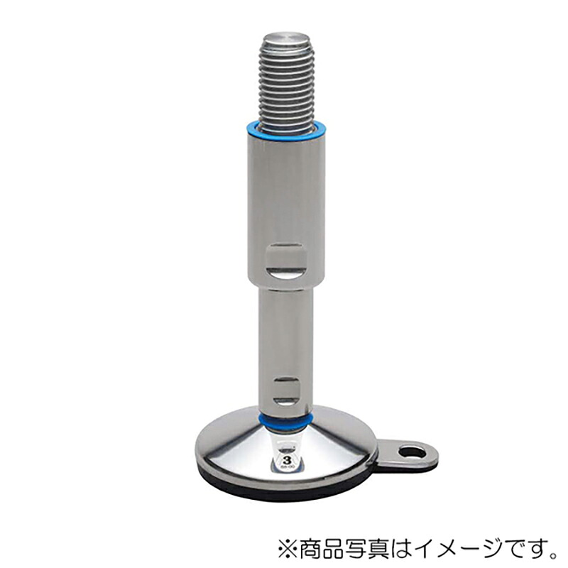 スガツネ工業 ステンレス ハイジェニックアジャスター HGA-3A型 アンカー固定用 【品番：HGA-3A80-30150AN】