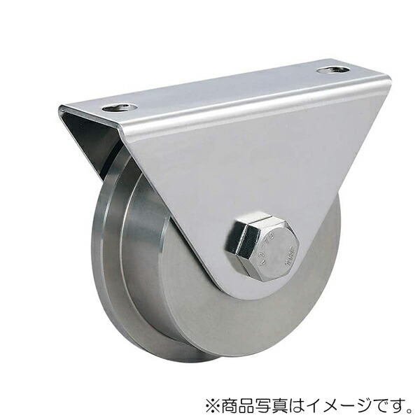 スガツネ工業 LAMP ステンレス鋼 掛け目用戸車 JS315型 枠付L型 【品番：JS315-200L】