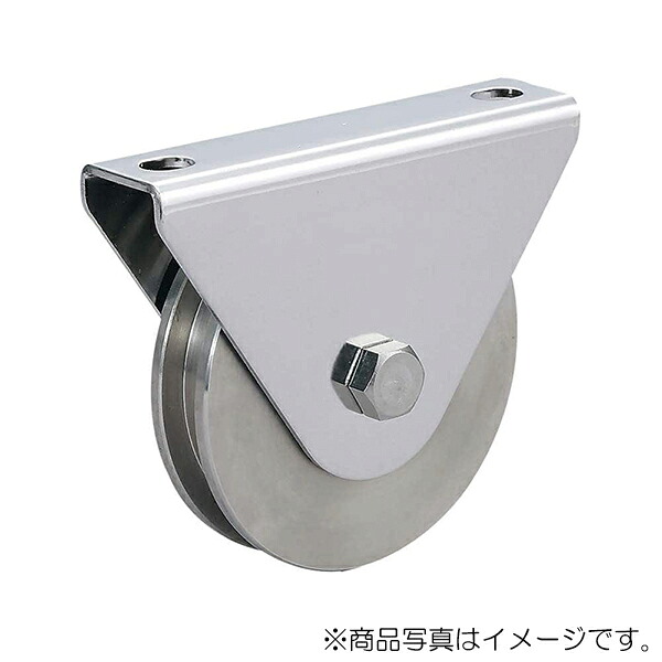 スガツネ工業 LAMP ステンレス鋼 掛け目用戸車 JS365型 枠付コ型 【品番：JS365-60H】 DIY・工具-メカニカル部品