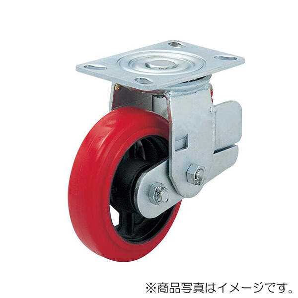 スガツネ工業 掛け目用ダンピングキャスター TP型 一皿印字機 自在車 【品番：TP-150LF-A-YE】