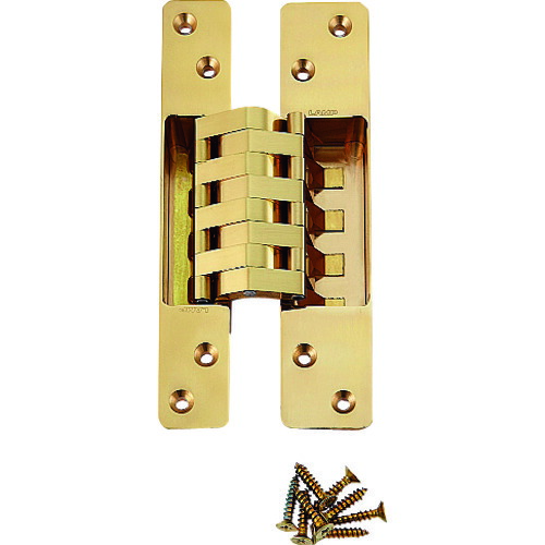 スガツネ工業 SUGATSUNE （１７００９１０１３）ＨＥＳ－３０３８ＢＫ ＰＢ／築き上げる部屋の入り口用包みかくし蝶つがい 【品番：HES-3038BK PB】