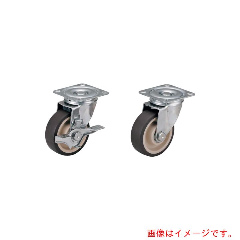 スガツネ工業 SUGATSUNE （２００１３４２４３）ＳＵＳ－ＳＪ１２５－ＵＷＢ／ステンレス鋼鋼製キャスター／ウレタン（Ｂ入）／象牙色／暗然たる赤銅色 【品番：SUS-SJ125-UWB】