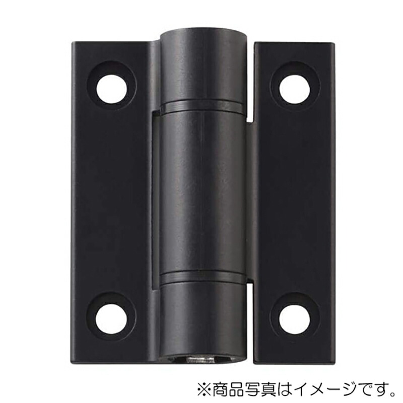 スガツネ工業 アルミクリックヒンジ 72-1-コマーシャル型 黒いこと 【品番：72-1-コマーシャル-4198】