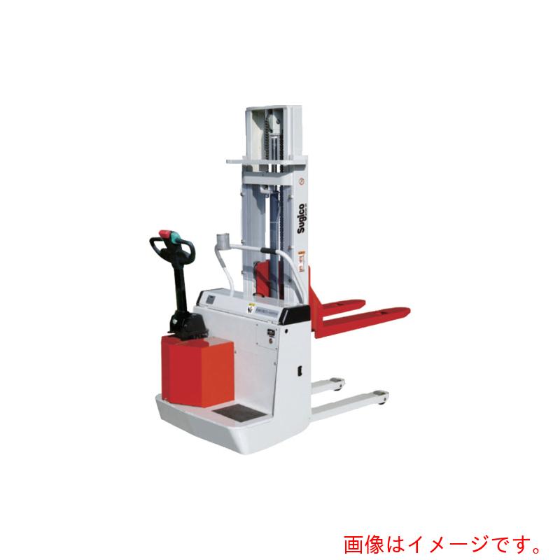 【別途送料あり】杉国工業（Sugico）　電動フォークリフト　「スタッカー」　２ＳＷ９－１５　能力９００ｋｇフォーク最高位１５００　【品番：2SW9-15】
