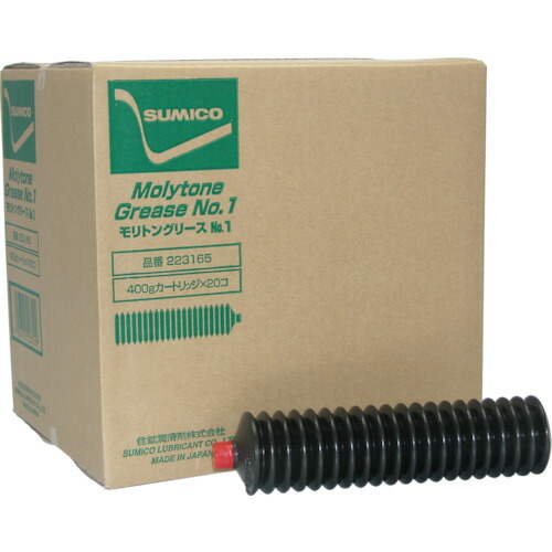 住鉱潤滑剤（SUMICO） グリース（高荷重用ベントングリース） モリトングリースＮｏ．１ ４００ｇ 【20個】 【品番：223165】
