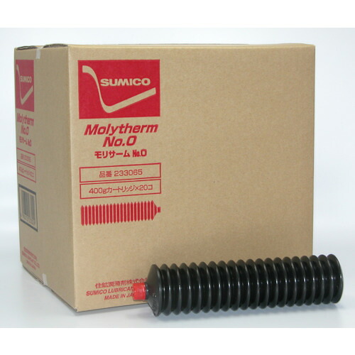 住鉱潤滑剤（SUMICO）　グリース（耐熱・高荷重用）　モリサームＮｏ．０　４００ｇ　【20個】　【品番：233065】