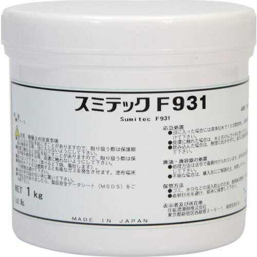 住鉱潤滑剤（SUMICO） 潤滑油（フッ素潤滑油） スミテックＦ９３１ １ｋｇ 【品番：252370】