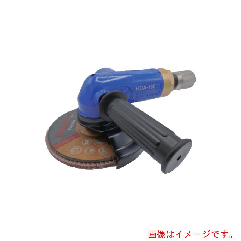 三研空機（Sun Ken）　エアーグラインダー　小型アングルグラインダー　ＨＤＡ－１８０　【品番：HDA-180】