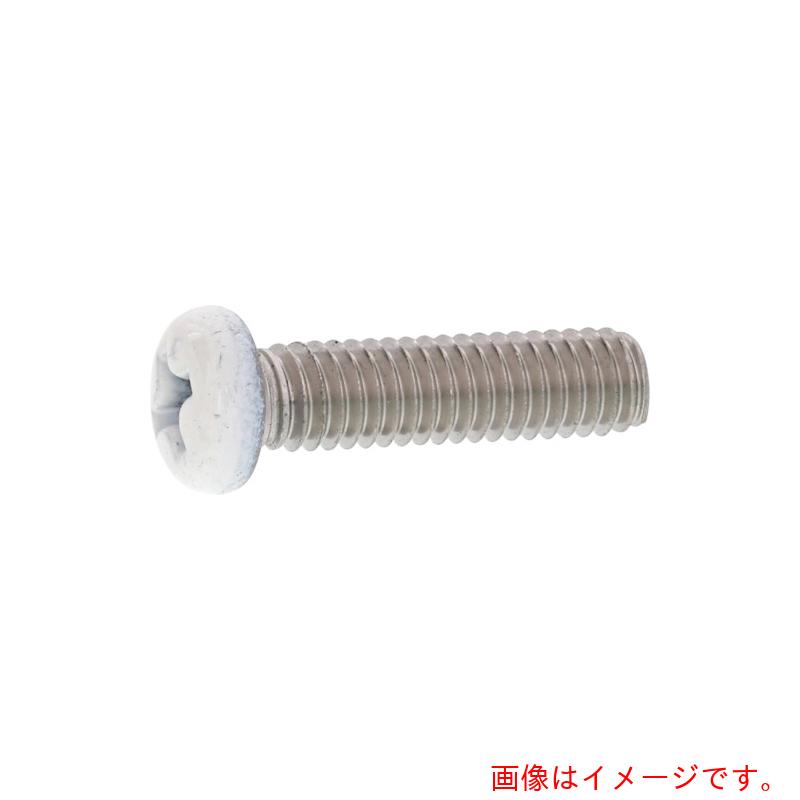 サンコーインダストリー（SUNCO）　頭部ホワイトステン（＋）ナベ小ネジ　４×１０　（１０００本入）　【品番：00-02-0000-00400100-A0】