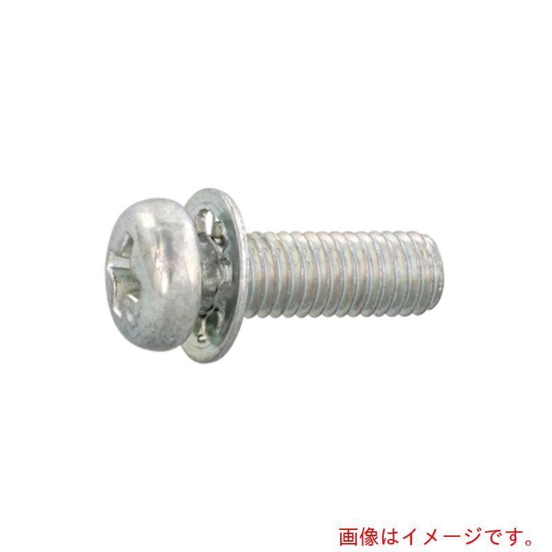 サンコーインダストリー(SUNCO) 組込みねじ (+)ナベLI=2(鉄(または標準)・ニッケル) M3×6(2500本入) 【品番:10-00-0032-00300060-05】|住設プロ 店