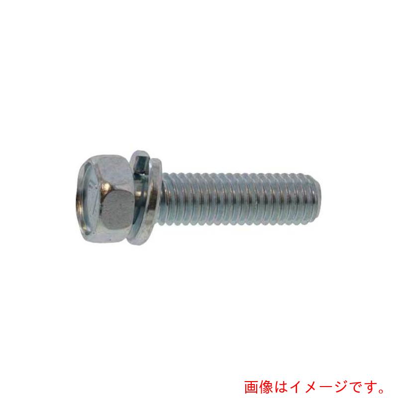 サンコーインダストリー(SUNCO) 組込みねじ 7マーク小形アプセット P=2(鉄(または標準)・三価ホワイト) M10×16−P1.5(200本入) 【品番:10-00-7502-01000160-03】|住設プロ 店