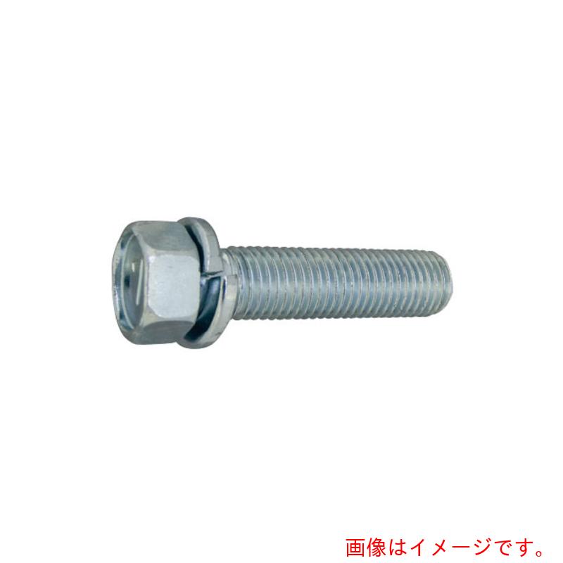 サンコーインダストリー（SUNCO）　組込みねじ　７マーク小形アプセット細目Ｐ＝２（鉄（または標準）・三価ホワイト）　Ｍ１０×３５－１．２５（１２０本入）　【品番：10-00-7602-01000350-03】