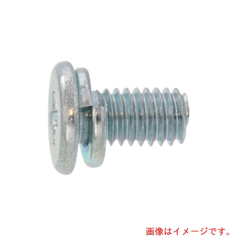 サンコーインダストリー（SUNCO）　組込みねじ　（＋）スリムヘッドＰ＝２（鉄（または標準）・三価ホワイト）　Ｍ４×８（１０００本入）　【品番：10-00-A302-00400080-03】