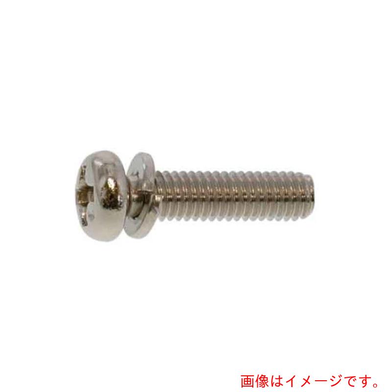 サンコーインダストリー（SUNCO） 組込みねじ ピタック（＋）ナベＰ＝２（鉄（または標準）・ニッケル） Ｍ４×６（２５００本入） 【品番：10-00-P002-00400060-05】
