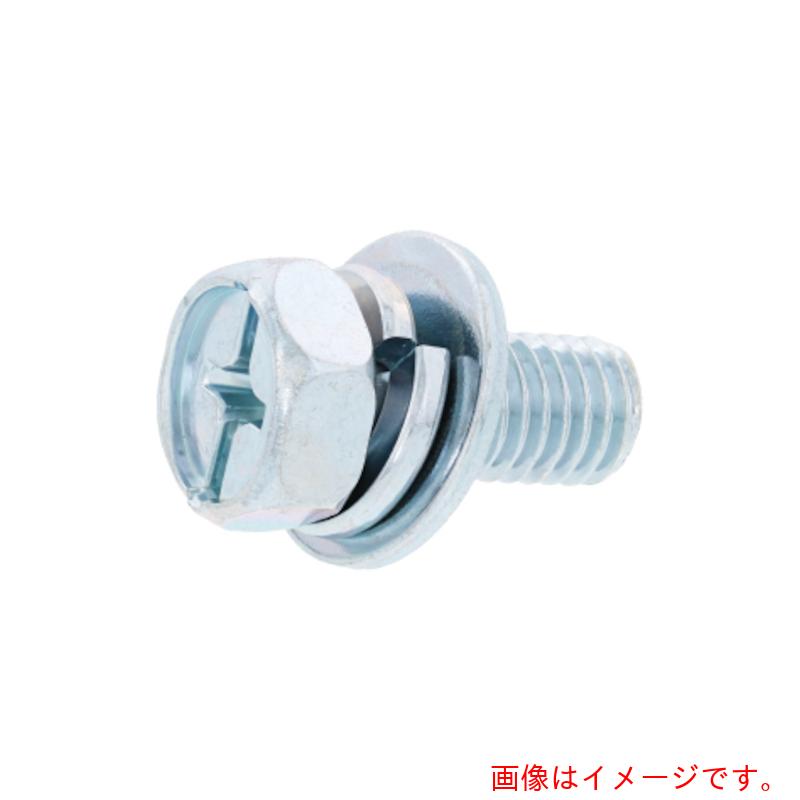 サンコーインダストリー（SUNCO）　組込みねじ　（＋&minus;）アプセットＰ＝３（黄銅・塗装グリーン）　Ｍ６&times;１５（３００本入）　【品番：10-01-0153-00600150-E0】｜住設プロ　店