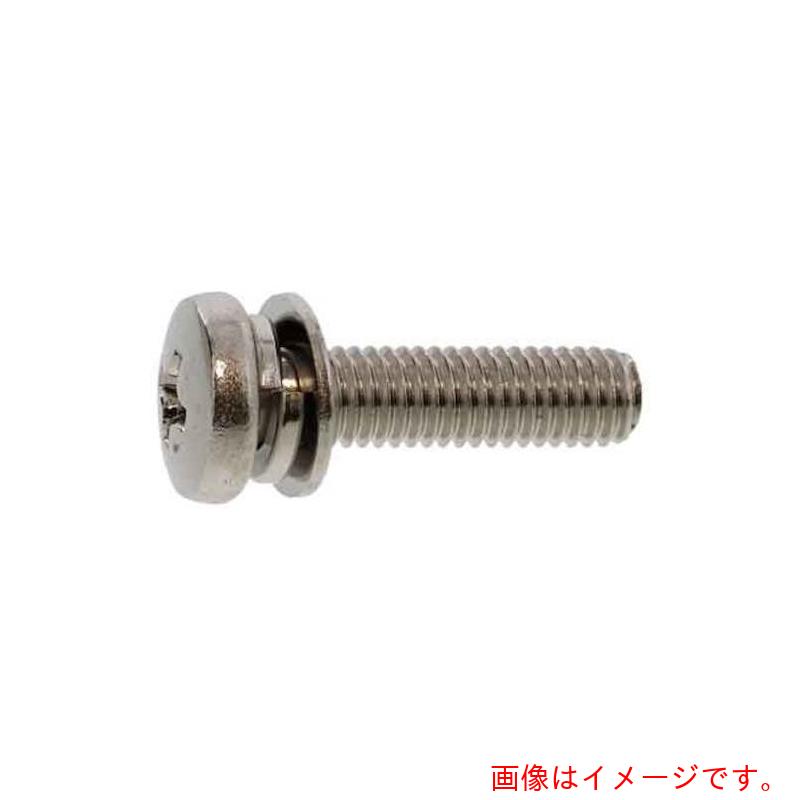 サンコーインダストリー（SUNCO）　組込みねじ　（＋）バインドＰ＝４（黄銅・生地（または標準））　Ｍ４×８（１０００本入）　【品番：10-01-0404-00400080-00】
