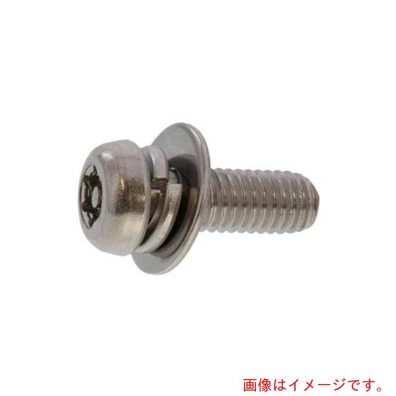 サンコーインダストリー（SUNCO）　組込みねじ　ＴＲＸタンパー　ナベＰ＝３　ＳＵＳ（ステンレス）・生地（または標準）　Ｍ４×１２（５００本入）　【品番：10-02-T103-00400120-00】