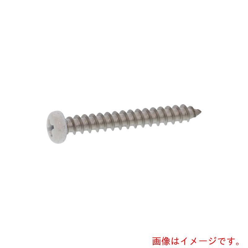 サンコーインダストリー（SUNCO）　頭部ホワイト　ステン（＋）Ａナベ　４×３０　（５００本入）　【品番：20-02-0000-00400300-A0】