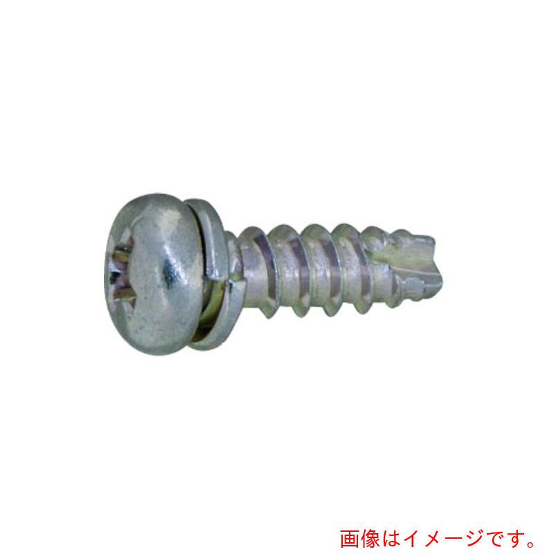 サンコーインダストリー（SUNCO）　三価ホワイト　（＋）Ｂ１ナベＰ＝２　４×１０　（１５００本入）　【品番：21-00-0802-00400100-03】