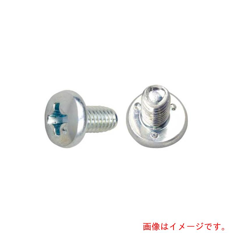 サンコーインダストリー（SUNCO）　三価ホワイト　Ｓタイプバインド　３点ポッチ付　３×６　（３０００本入）　【品番：30-00-00P4-00300060-03】