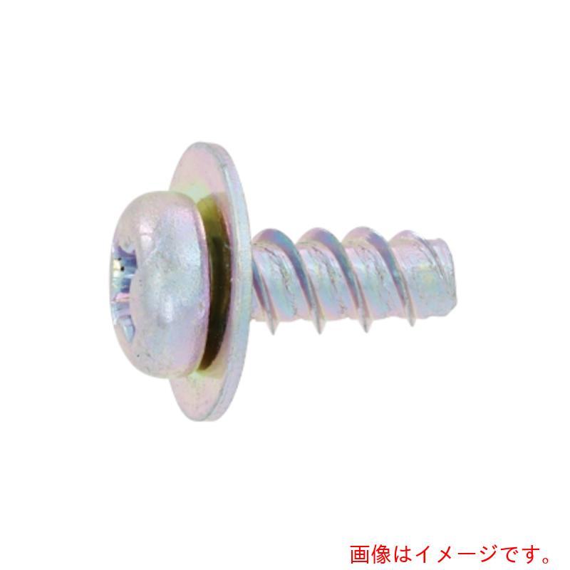サンコーインダストリー（SUNCO）　三価ホワイト　ＰタイプナベＰ＝１　３×８　（１５００本入）　【品番：30-00-9001-00300080-03】