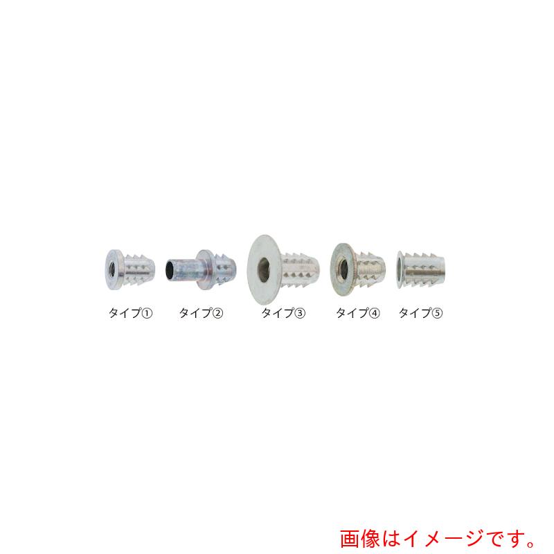 サンコーインダストリー(SUNCO) 三価ホワイト 鬼目ナット Bタイプ 4 X 9.5 (600本入) 【品番:61-00-000B-00400095-03】
