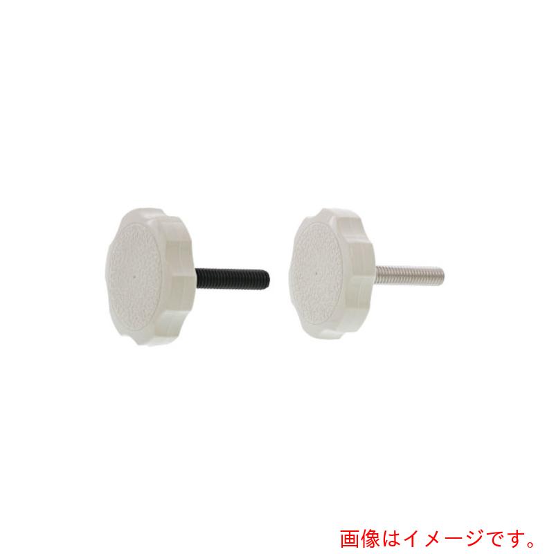サンコーインダストリー（SUNCO） ステンレス鋼 サムスクリュ－（全螺子釘 菊型（薄墨色３８ ６×１５ （４０本入） 【品番：A0-02-4161-00600150-00】