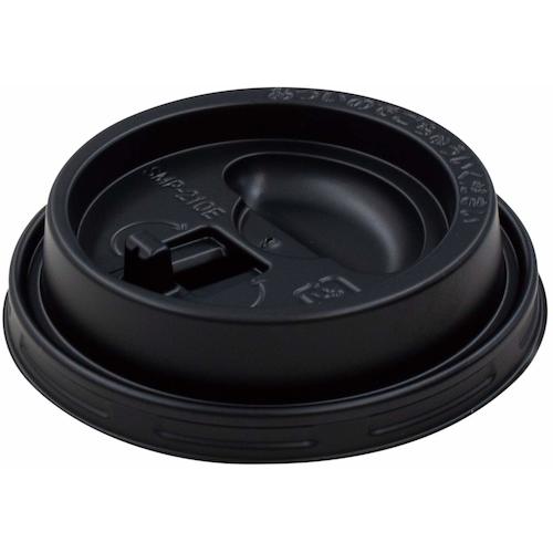 サンナップ（SUNNAP） エンボスカップ２１０竓用蓋リフトアップリッド黒 【300個】 【品番：CRU2150EBK】