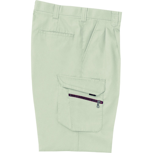 サンエス（SUN・S）　夏　ツータックカーゴパンツ　ナノカーキ色　１１０サイズ　【品番：WA10495-1-110】