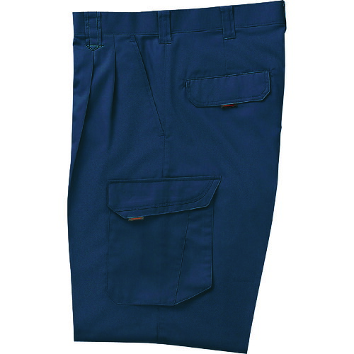 サンエス（SUN・S）　夏　ツータックカーゴパンツ　ナノネイビー色　７９サイズ　【品番：WA10495-3-79】