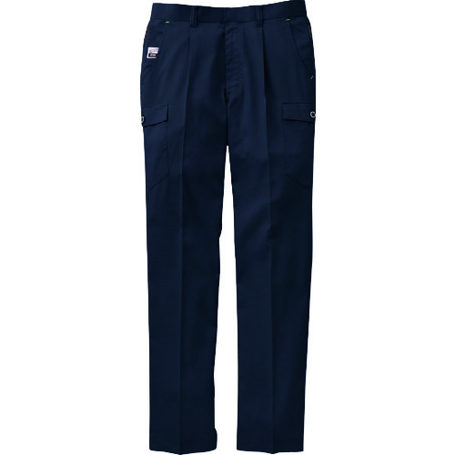 サンエス（SUN・S）　夏　ワンタックカーゴパンツ　ネイビー色　８８サイズ　【品番：WA11815-3-88】