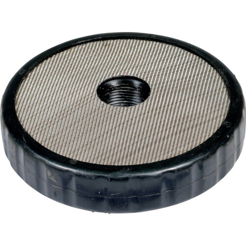 ★百貨店産業 ストレーナー レコード盤形 １ １／４タケノコ ６０メッシュΦ３２ 【品番：0400003431】