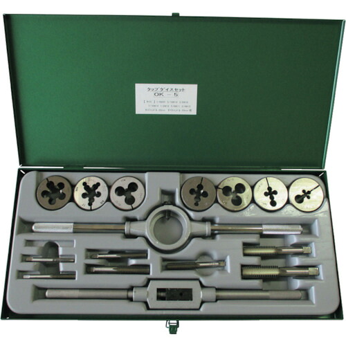 ライト精機　ライト　タップダイスセットＯＫ－５　【品番：OK -5】