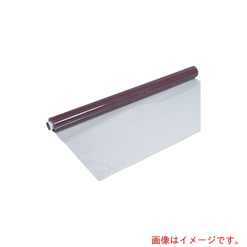 スワロン（SW）　ハイパーカーテン　透明赤味（防炎）０．３ｍｍ×１３７０ｍｍ×３０ｍ巻　【品番：HCR03137030A】
