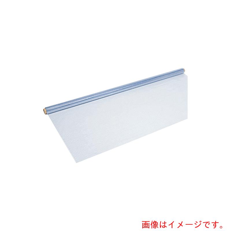 【別途貨物輸送あり】スワロン（SW） ハイパーカーテン 糸入澄み切った０．３粍×２０３０粍×５０ｍ巻（１ｃｍます目） 【品番：HCTI03203050A1】