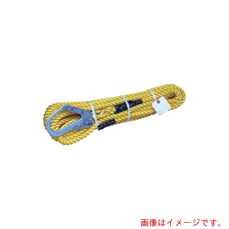 高木綱業　親綱ロープ１６ｍｍ×１５ｍ　【品番：36-9344】
