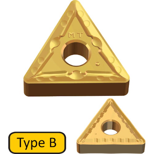 NTKカッティングツールズ TAEGUTEC 旋削加工用チップ T‐ターン CVD 【10個】 【品番:TNMG 270612 MT TT7015】