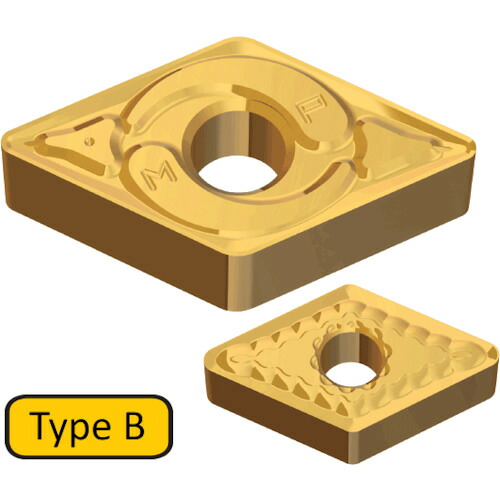 NTKカッティングツールズ　TAEGUTEC　旋削加工用チップ　Ｔ‐ターン　ＣＶＤ　【10個】　【品番：DNMG 150604 MP TT9225】